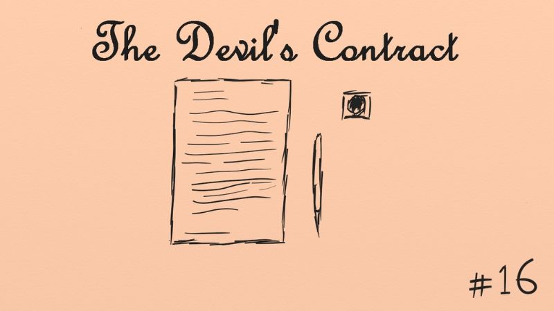 The Devil's Contract, Short Story, The Penned Sleuth