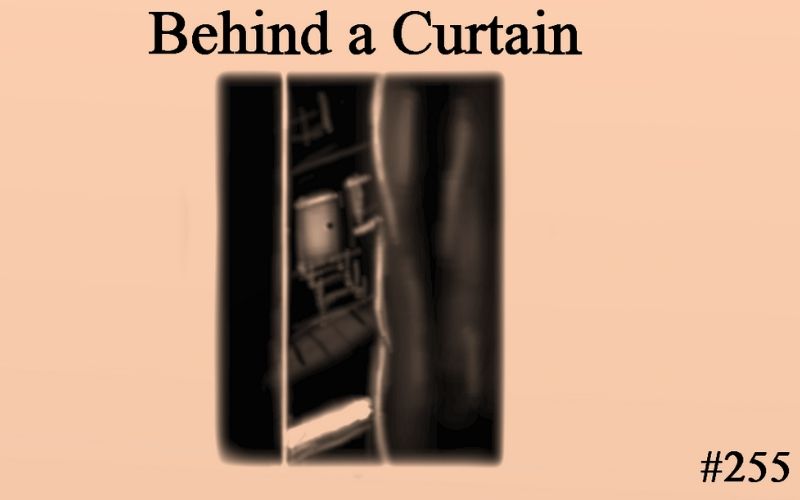 Behind a Curtain. Short Story, The Penned Sleuth, People, Crime, Drama