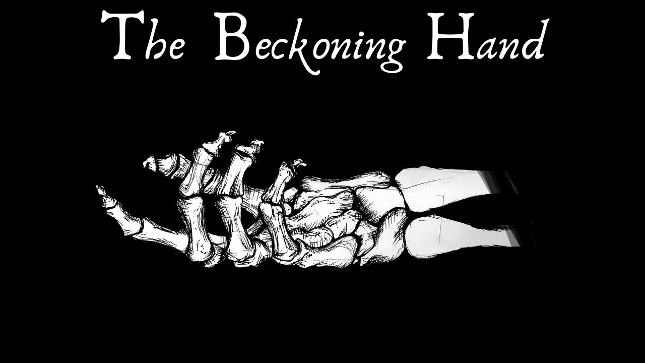 The Beckoning Hand, Matthew Dewey, The Penned Sleuth, It was always the same dream. David was in a shining hall, the walls glittering with precious jewels. At the end of the hall sat a bold man, large and powerful, in a throne befitting his stature. He was a pirate, with a smile from ear-to-ear. One hand rested on the throne, while the other gestured for David to come closer, so that he may help himself to the tides of gold that surrounded the pirate. As always, David woke before his hand touched the gold.