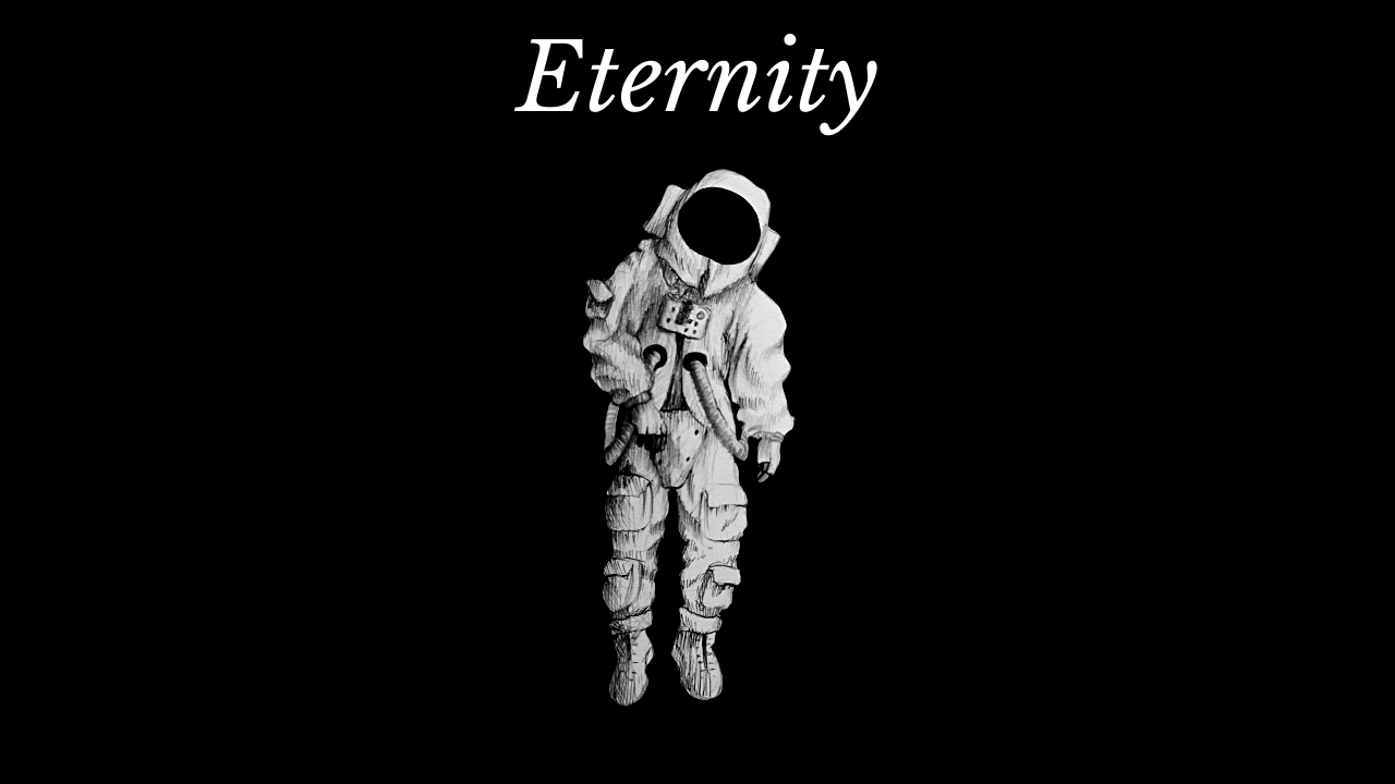 Eternity, Dread, Matthew Dewey, Antonia Dewey, With a primal burst of strength, the engineer finally pried the door to the medbay open. A burst of air pushed him and the rest of the rescue team back a few feet. It was over in an instant and the crew gathered together to peer into the room which appeared strangely darker than space. Not one harboured any fear, but trepidation only seemed to creep in as they entered the foreboding structure.
