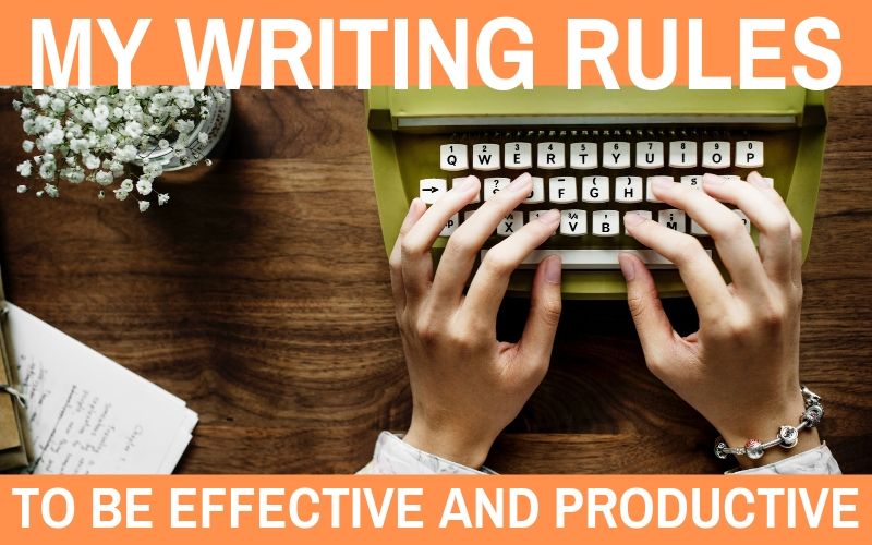 My Writing Rules That Keep Me Effective and Productive, The Penned Sleuth, Every writer has their personal rules that help them strengthen their writing style. These rules not only reinforce their way of writing, but push them to improve their writing as well. If you are sincere about improving your writing, you will start developing your own rules as well. If you don't know what rules to set yourself, I am going to share my writing rules with you so you can get an idea. Let's jump into it!