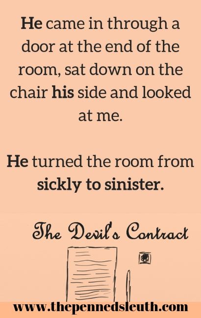 The Devil's Contract, Short Story, The Penned Sleuth