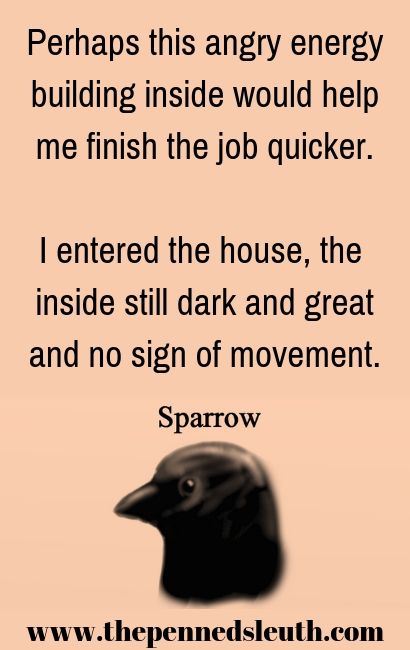 Sparrow, Short Story, The Penned Sleuth, Horror, Spooky, Suspense