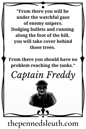 Captain Freddy, Short Story, Matthew Dewey, The Penned Sleuth, 