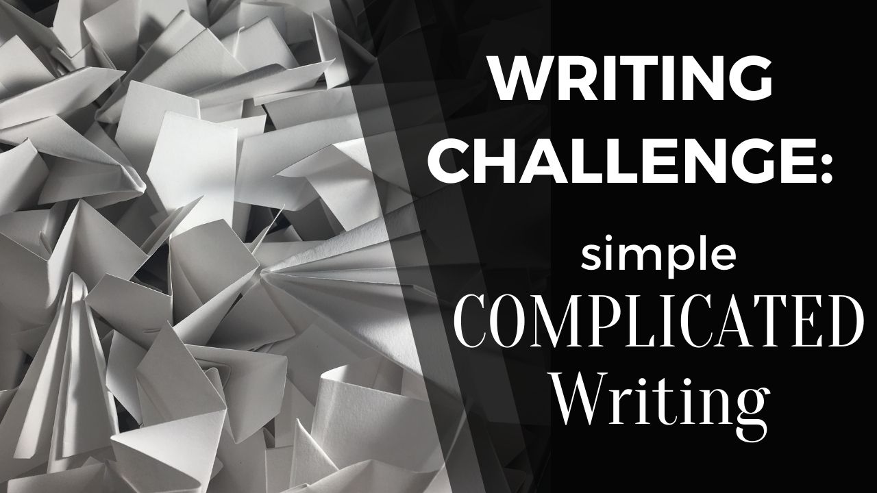 Writing Challenge: Simple Complicated Writing Escalation, Matthew Dewey, The Penned Sleuth, There are many writing tools at our disposal. From the characters we create to the perspective we write in, there are many ways we can tell an interesting story. The best way to truly appreciate something is to take it away, so I have devised a challenge for your writing which limits you with each level. If you think you’re up for the challenge, here it is summarised!