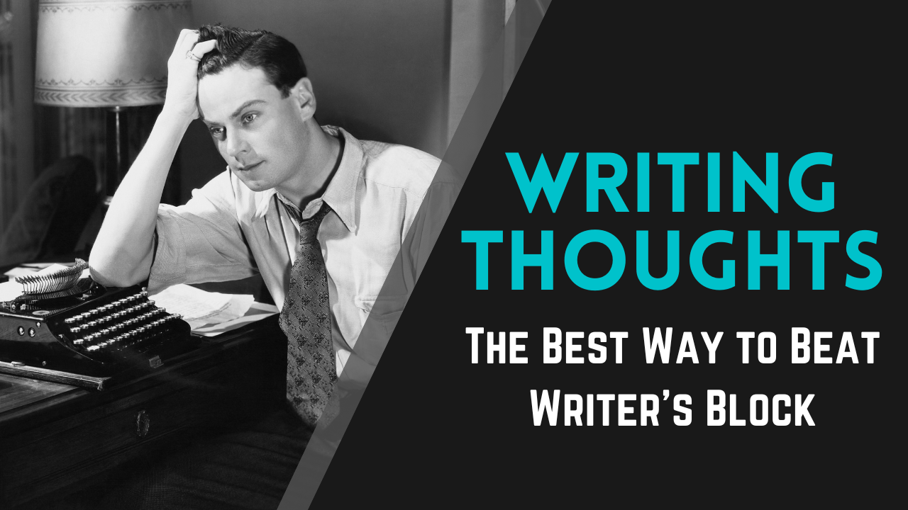 Writing Thoughts: The Best Way to Beat Writer's Block, Matthew Dewey, The Penned Sleuth, Writer’s block is a problem many people are aware of before they even start writing. These are the days when you not only lack the inspiration to write anything, but also lack the imagination. Good ideas are scarce and you are left staring at a blank page, racking your brains for a sentence to get things started.  I’ve discussed many methods for beating writer’s block, but I believe one method is greater than any other. Let’s begin!